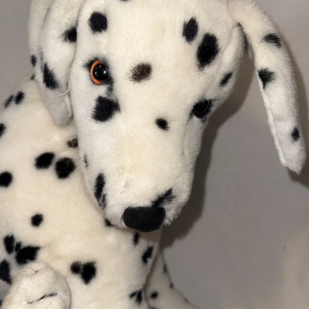 RARE Vintage Disney Life Size Perdy & Pup 101 Dalmations Plush Douglas Co Inc.